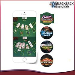 types blackjack gratuit